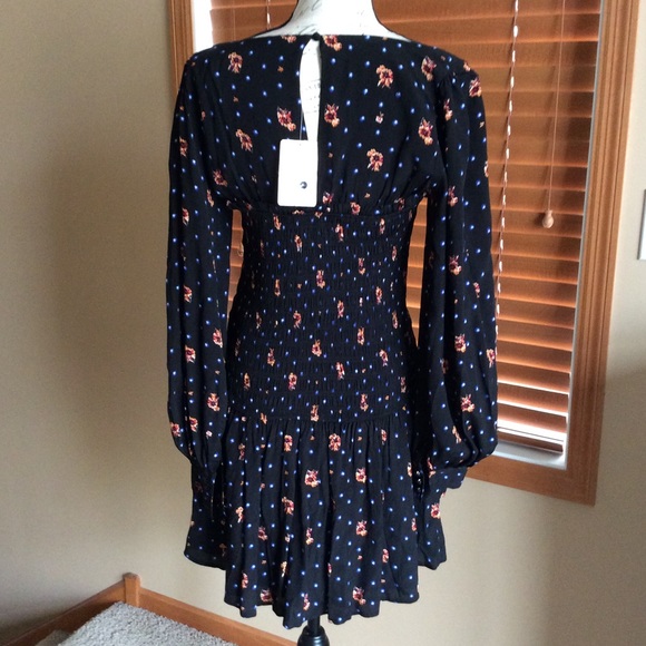 *FIRM* NWT Free People Two Faces Mini Dress - Picture 5 of 5